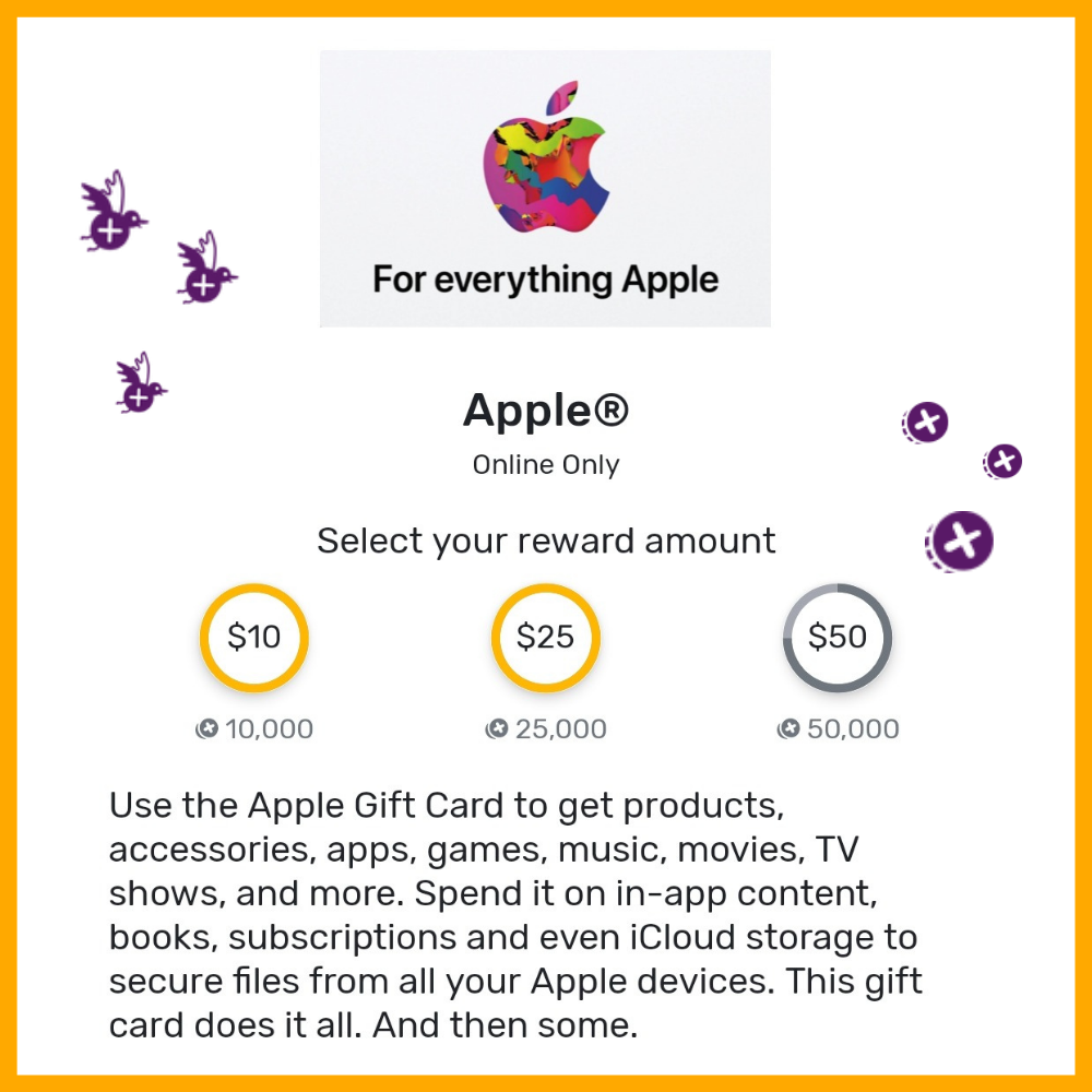 Cara mendapatkan kartu hadiah apel gratis dengan ambil